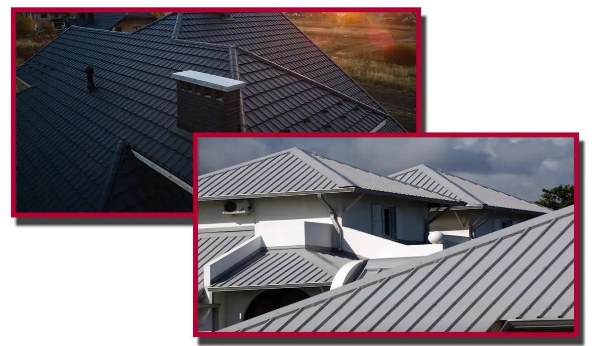 Storm proofing your home with metal and slate shingles.