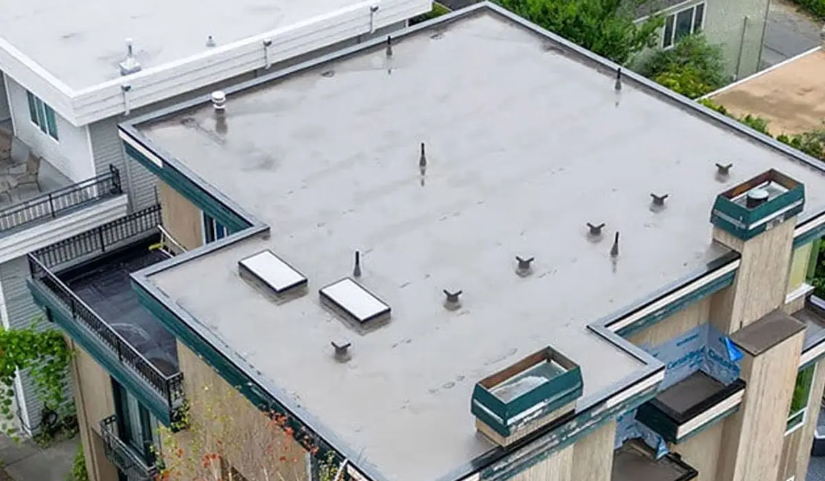 Modern Commercial Roofing Materials used for commercial property.