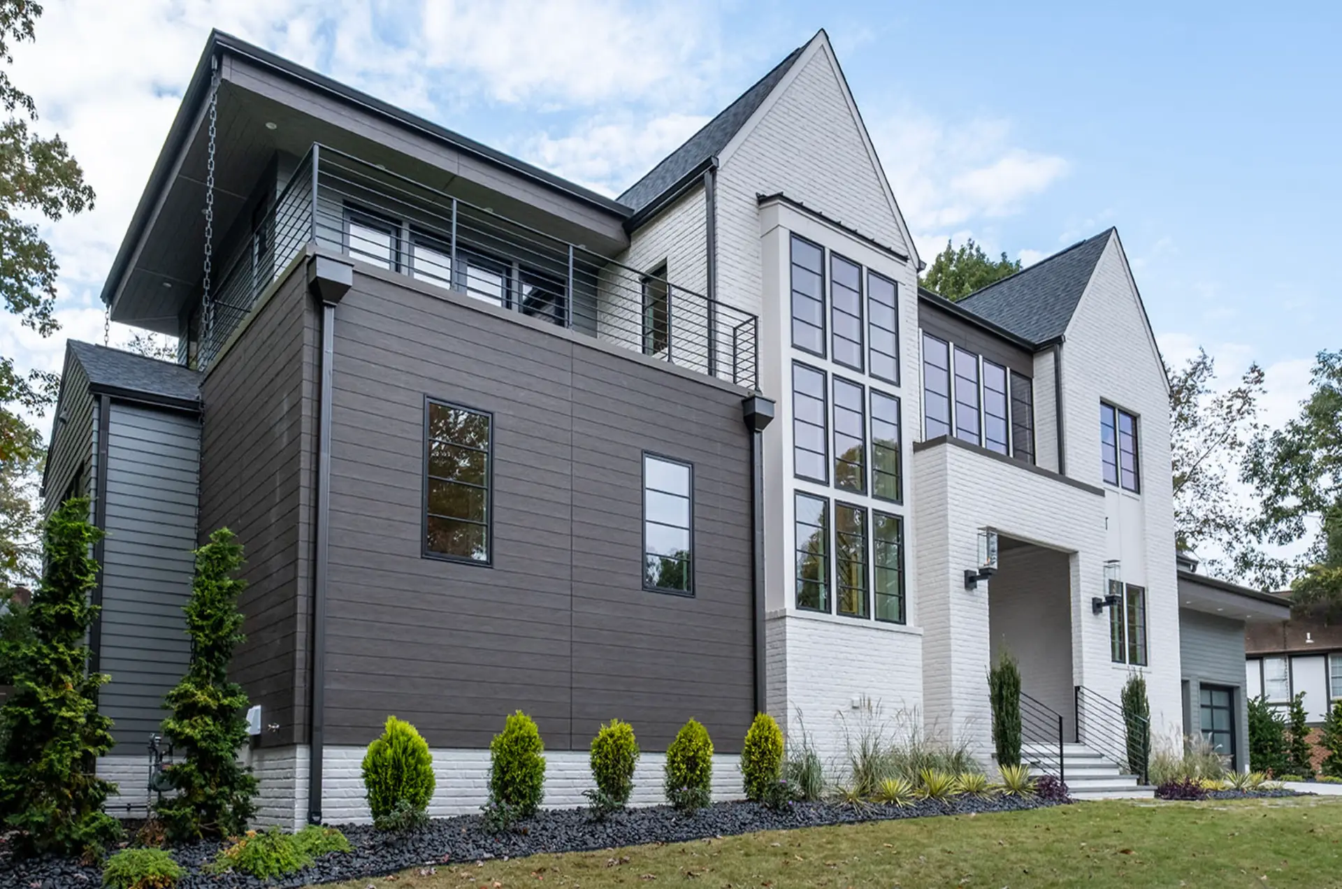 A home in Chicago with Nichiha Fiber Cement siding